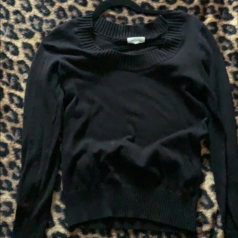 Black sweater